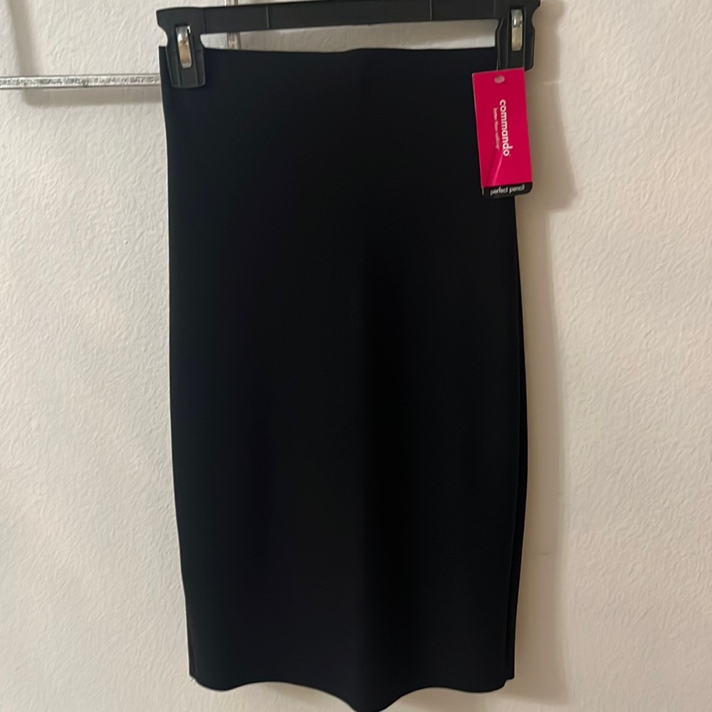 Commando black pencil skirt size small